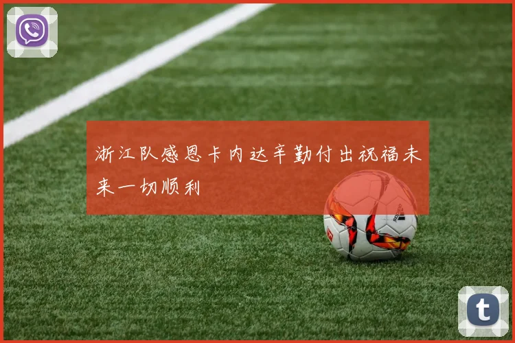 浙江队感恩卡内达辛勤付出祝福未来一切顺利